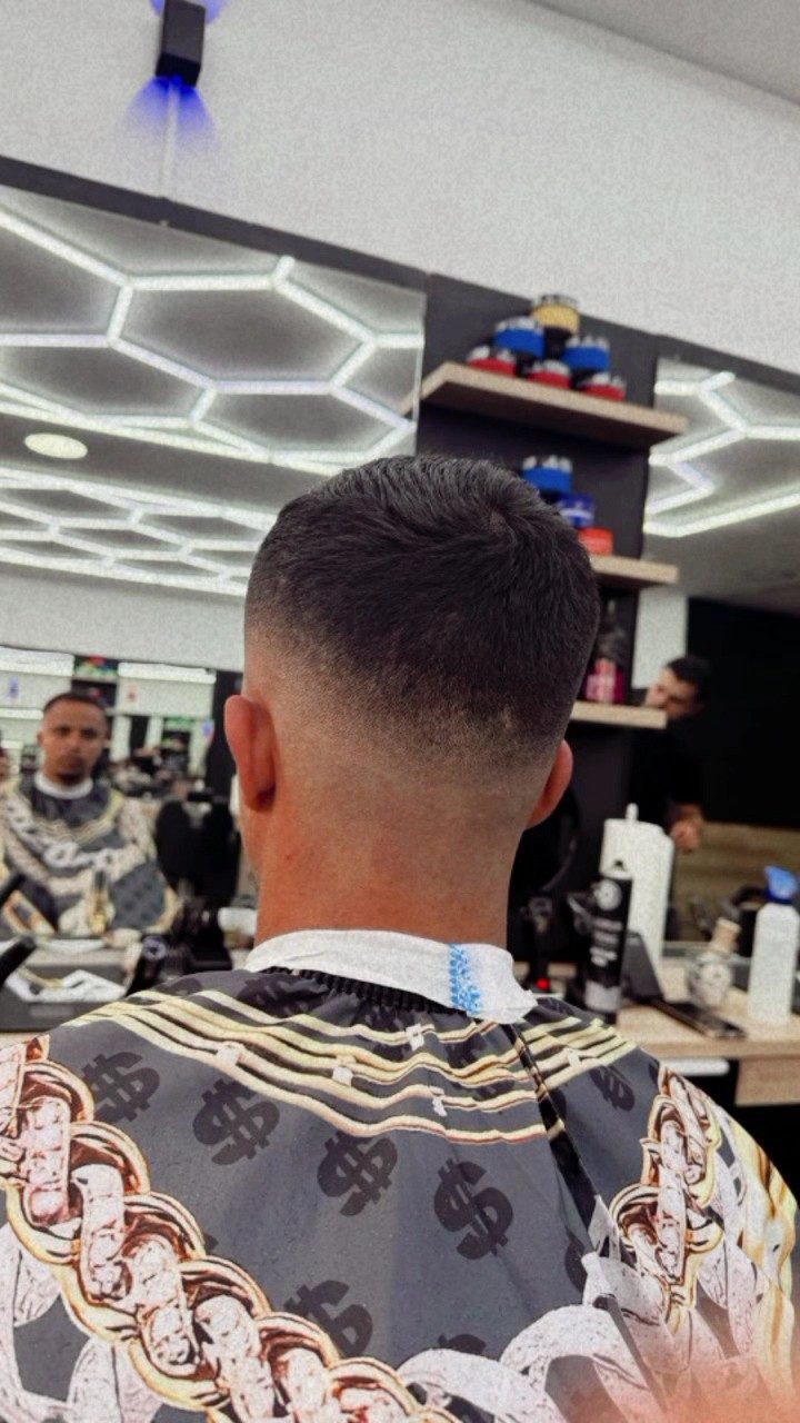 Fade von hinten